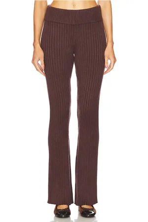 DANIELLE GUIZIO Thalia Rib Pants in