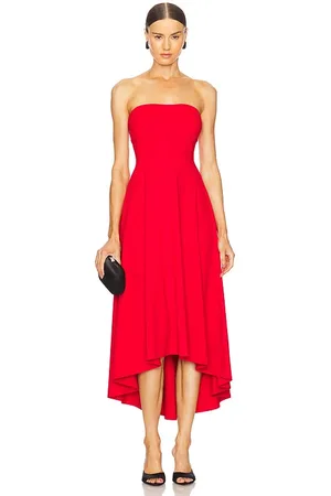 Susana Monaco Mesh Tube High Low Dress in