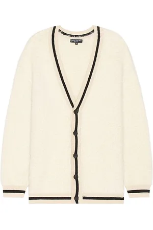 Central Park West Theo Oversized Eyelash Cardigan in