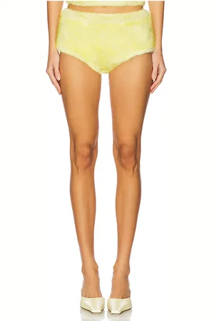 CULTNAKED Micro Faux Fur Shorts in