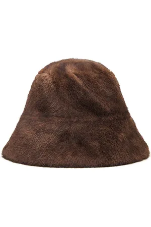 Adrienne Landau The Uptown Faux Fur Bucket Hat in