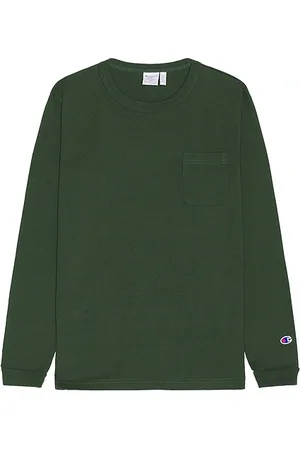 Champion USA Long Sleeve Pocket Tee in