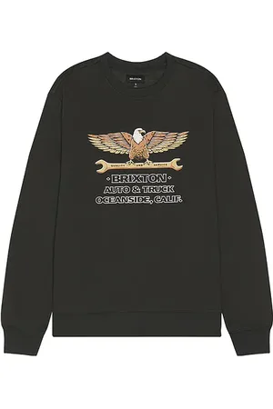 Brixton Repair Crew Neck Sweatshirt in