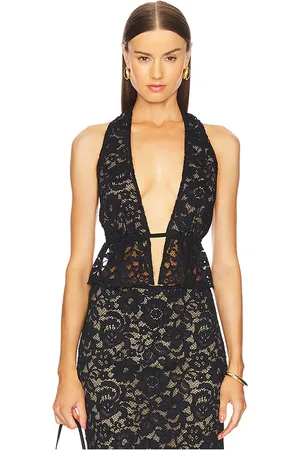 LPA Ebony Halter Top in