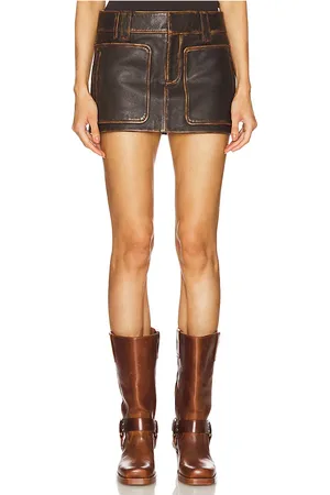 GRLFRND Patch Pocket Mini Skirt in