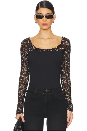 Free People Josie Long Sleeve Top in