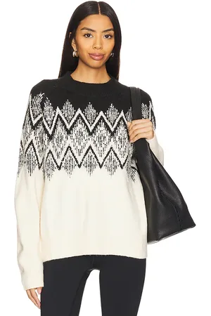 Varley Siren Relaxed Jacquard Sweater in