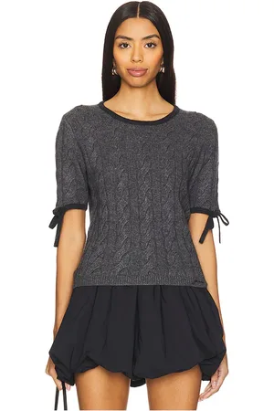 Ganni Cashmere Mix T-Shirt in