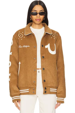 True Religion Wool Varsity Jacket in