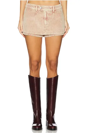 Free People Galivanting Cord Skort in