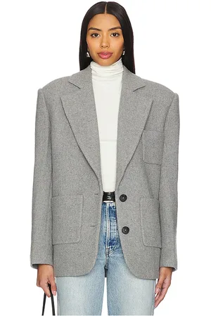EAVES Shai Manteco Wool Blazer in