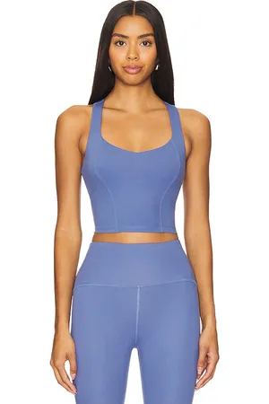 Beyond Yoga Powerbeyond Intensity Racer Cropped Tank Top in