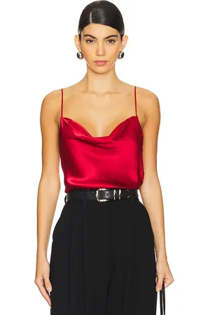 EAVES Haim Silk Cami Top in