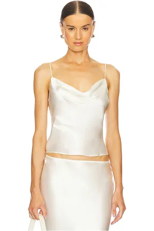 EAVES Haim Silk Cami Top in