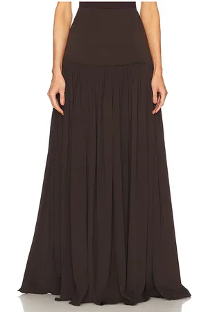 Helsa Diaphanous Maxi Skirt in
