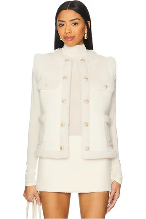 Generation Love Chad Faux Suede Shearling Vest in