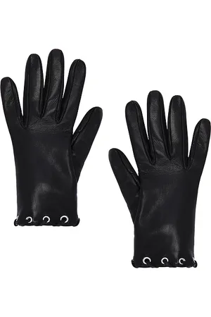 Manokhi Short Leather Gloves in