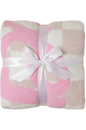 Barefoot Dreams CozyChic Barbie Checkered Throw in