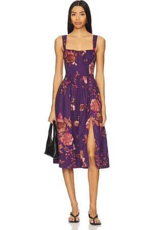 Free People Laters Baby Midi Dress in