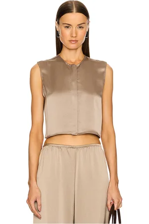 Leset Barb Crewneck Vest in