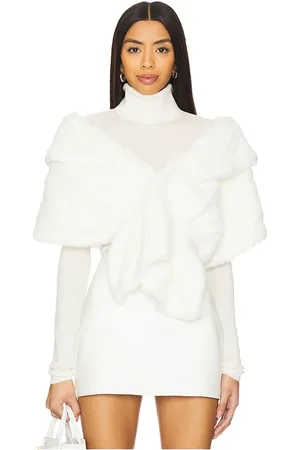Unreal Fur Champagne Wrap in
