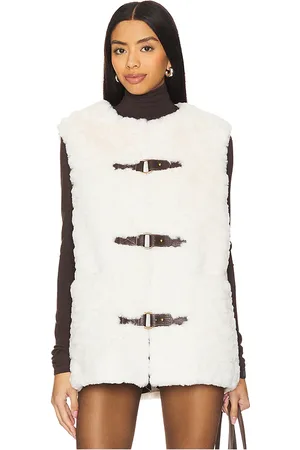 Unreal Fur Faux Fur Dandy Vest in