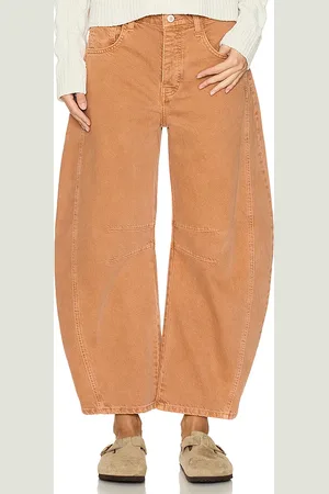 Free People X We The Free Good Luck Mid Rise Barrel in