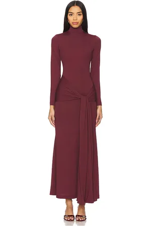 Bardot Alix Maxi Tie Front Dress in