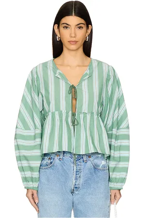 Free People Brunch Babe Blouse in