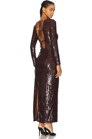 LINE & DOT Sequins Maxi Dress in