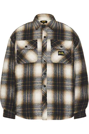 Stan Ray Quilted Plaid Overshirt in
