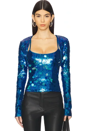 DANIELLE GUIZIO Paillette Bolero in