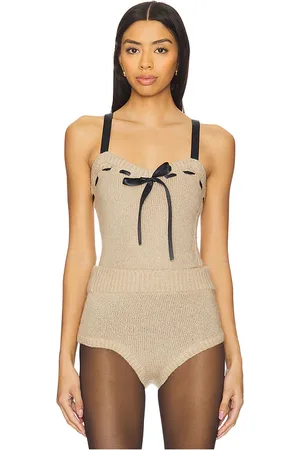 For Love & Lemons Solana Knit Tank Top in