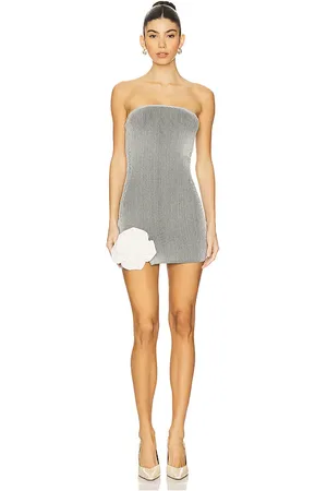 GCDS Hello Kitty Ribbed Mini Dress in