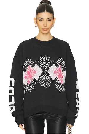 GCDS Hello Kitty Argyle Sweater in
