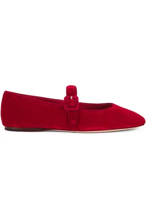 Loeffler Randall Ginger Velvet Ballet Flats in