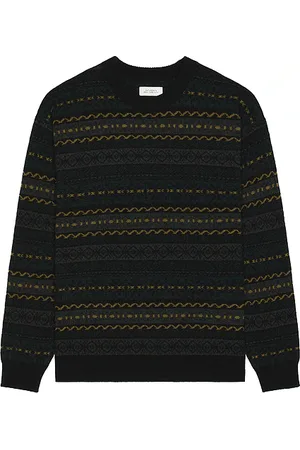 Saturdays NYC Classic Pattern Knit Sweater in