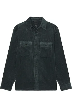 CLUB MONACO Wide Wale Corduroy Shirt in