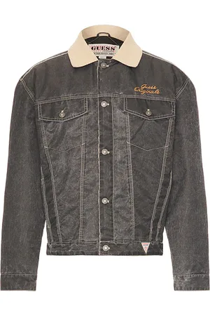 Guess Washed Trucker Jacket in