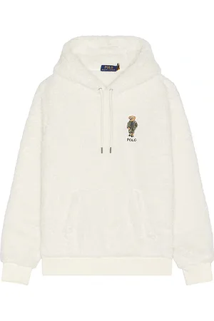 Ralph Lauren Hi Pile Fleece Novelty Bear Hoodie in