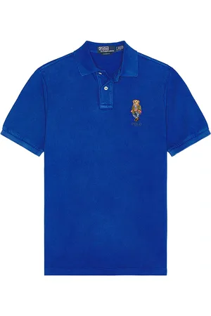 Ralph Lauren Short Sleeve Mesh Novelty Bear Polo Saltwash in