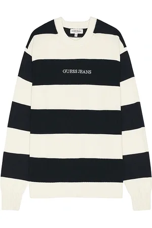 Guess Long Sleeve Striped Sweater in