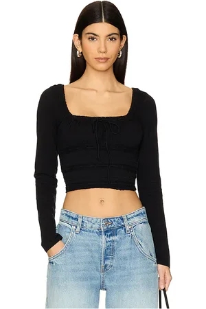 Free People Scarlet Smocked Long Sleeve in