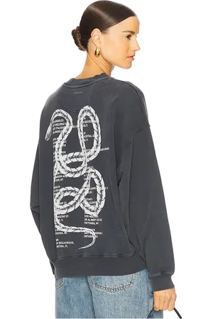 ANINE BING Jaci Sweatshirt Twisted Snake in