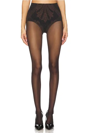 Wolford X Etro Metallic Jacquard Shorts in