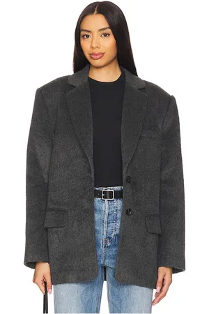 GRLFRND Wool Blend Blazer in