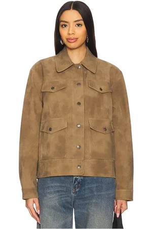 Free People Night Ranch Faux Leather Jacket In in