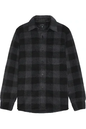 CLUB MONACO High Texture Shirt Jacket in