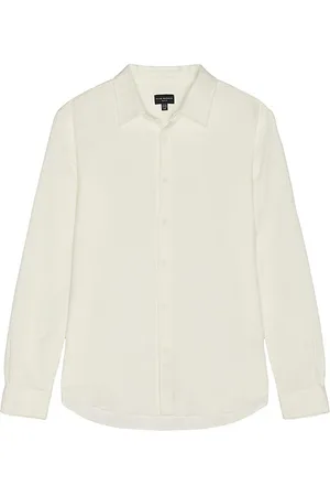 CLUB MONACO Waffle Textured Shirt in