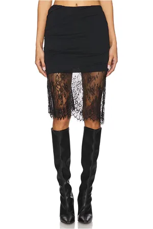 The Attico Midi Skirt in